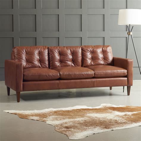 Wayfair Leather Couches